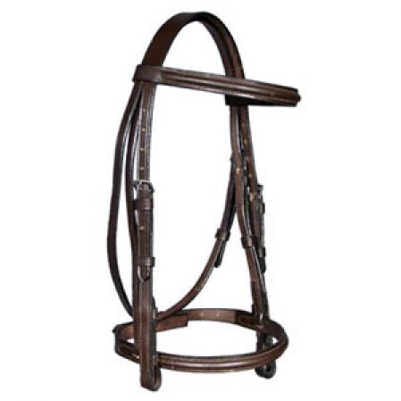 Ascot comfort padded show bridle